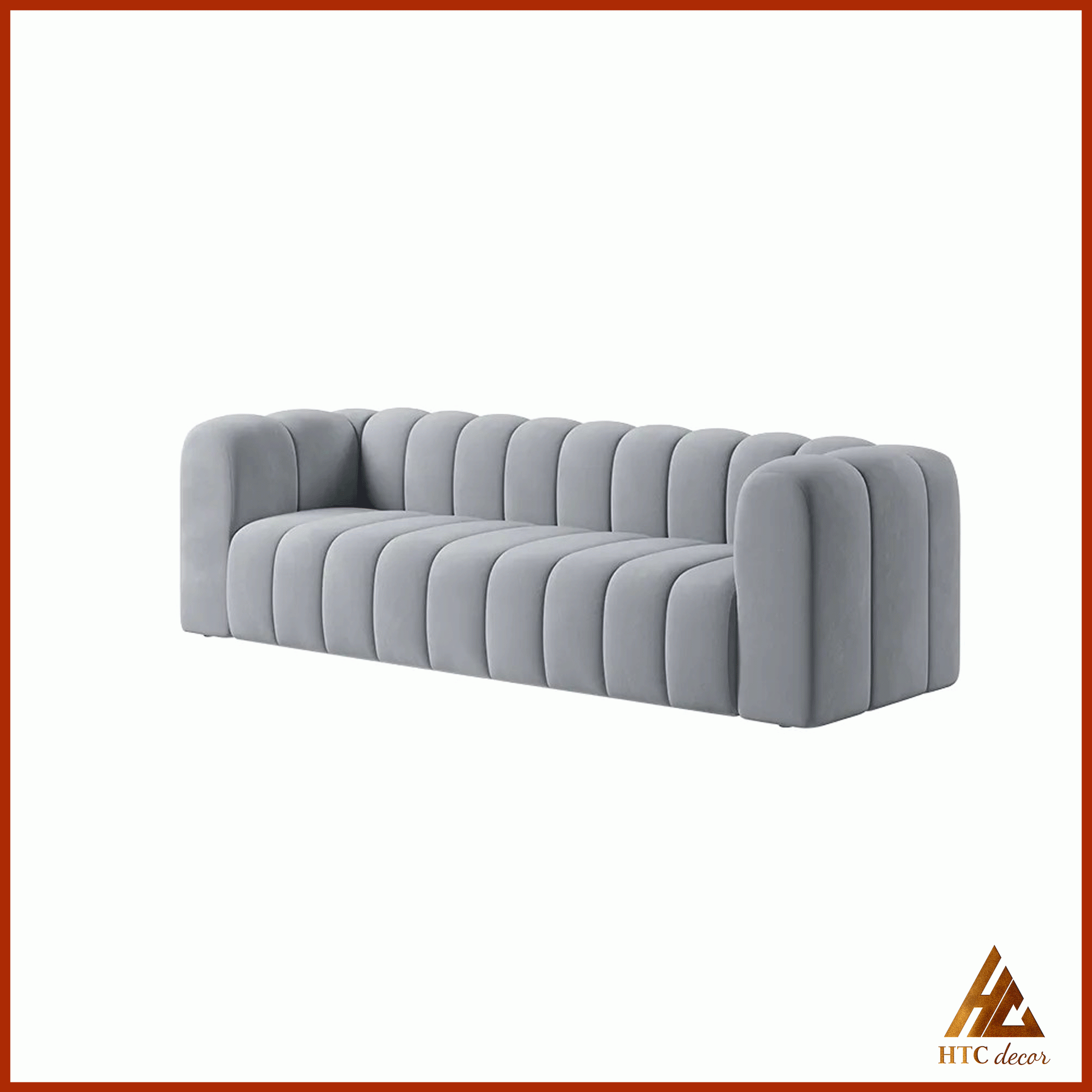 Ghế Sofa Băng Larva Vải Nhung